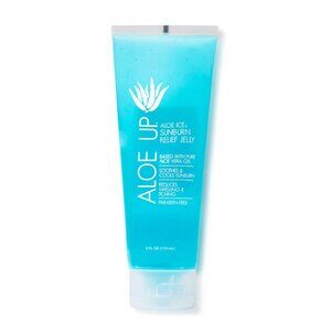 ALOE UP Aloe Ice Sunburn Relief Jelly - Face and Body Organic After Sun Gel -...